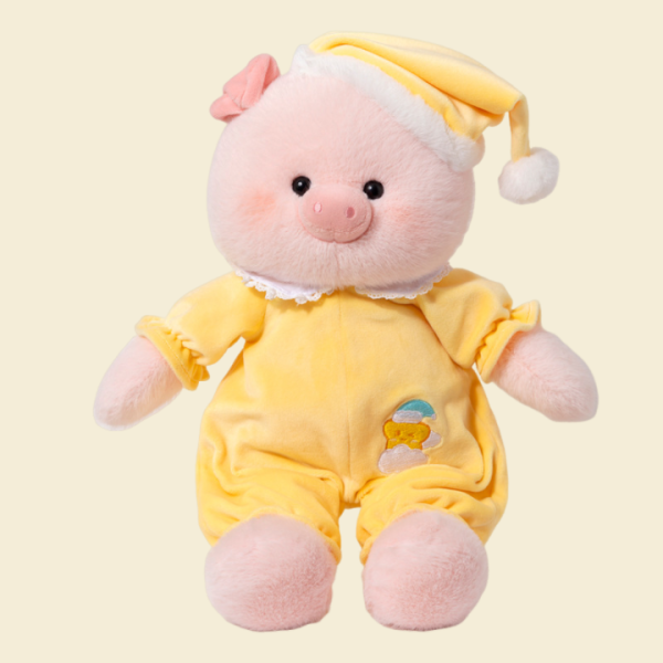 Goodnight Plush Toy Pajama Pig Doll