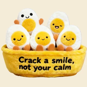 Emotional Support Plush Eggs By Greenmart